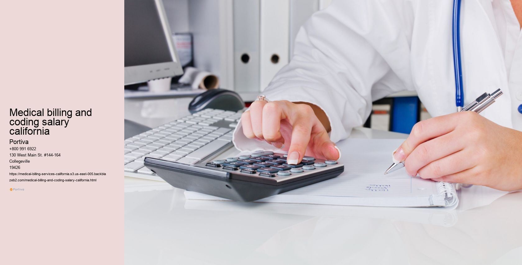 medical billing and coding salary california